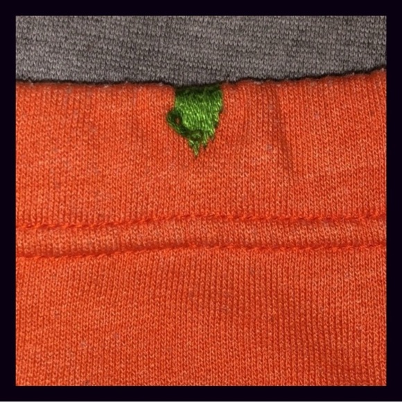 Vintage Victorias Secret PINK Orange Embroidered Matching Set Size Medium - Picture 10 of 16